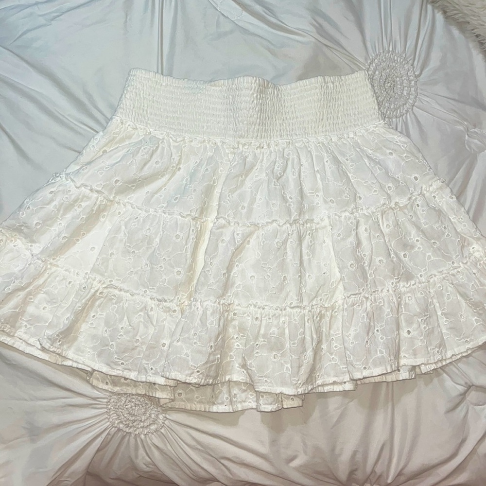 American eagle white skirt
